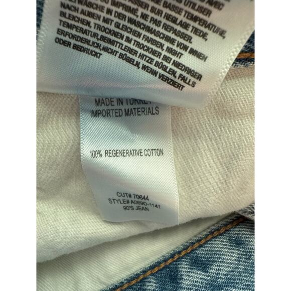 AGOLDE 90's Mid Rise Loose Fit Jean Snapshot Size 28 - Picture 10 of 10